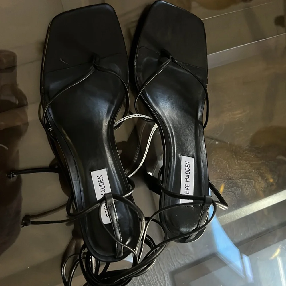 Steve Madden Khari Heeled Sandals. - Picture 8 of 13